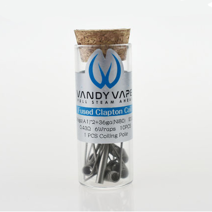 Vandy Vape Fused Clapton Coil Quad Core 0.22 Ohm