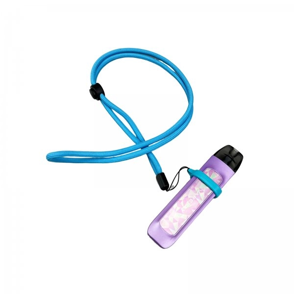 Lanière Réglable Avec Anneau Silicone Blue 2 Lanière Réglable Blue – 2 Anneaux en Silicone
