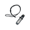 Lanière Réglable Black – 2 Anneaux en Silicone