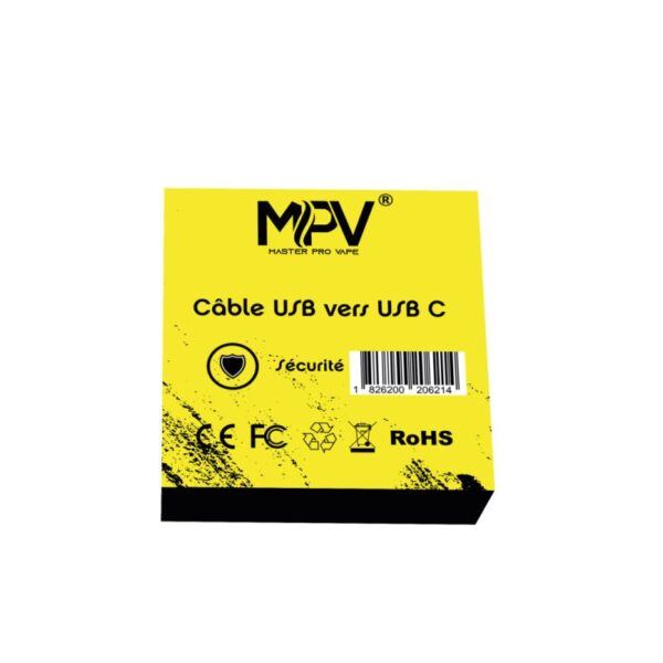cable-usb-vers-usb-c MPV CÂBLE USB VERS USB-C